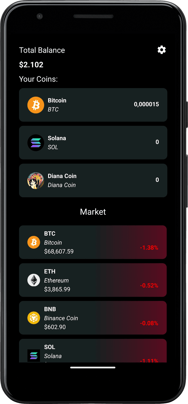 Wallet Screen